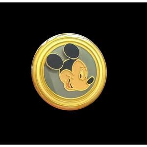 Disney Cruise Line Mickey's Pool Gold Mickey Medallion Pin